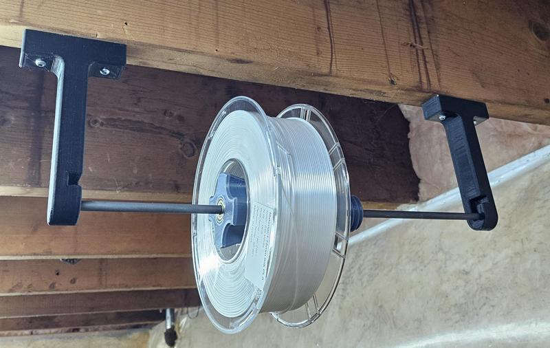 8mm Rod Ceiling Mounted Spool holder