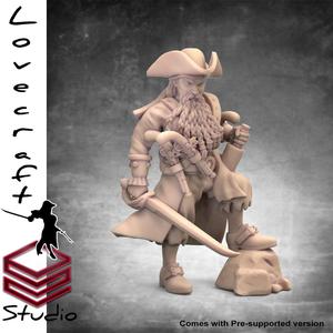 Pirate Blackbeard - Lovecraft Pirates Collection