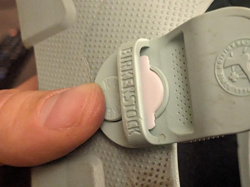 Birki Air 2.0 buckle stop