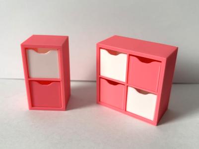 Kallax Furniture for PLAYMOBIL Scale