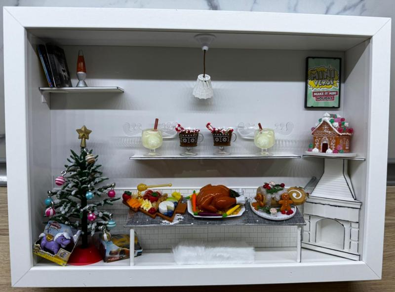 Miniverse Holiday Display for IKEA Sannahed