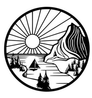 Sunrise At Sea Landscape Wall art