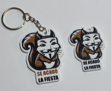 LLAVERO SE ACABÓ LA FIESTA - SE ACABÓ LA FIESTA Keychain