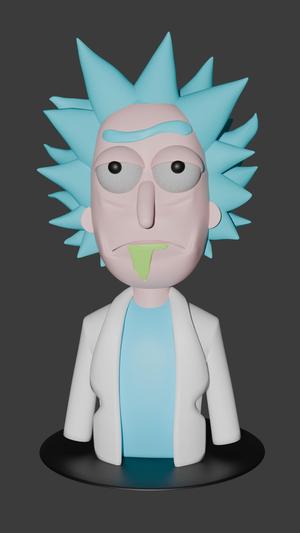 Buste de Rick (Rick et Morty)