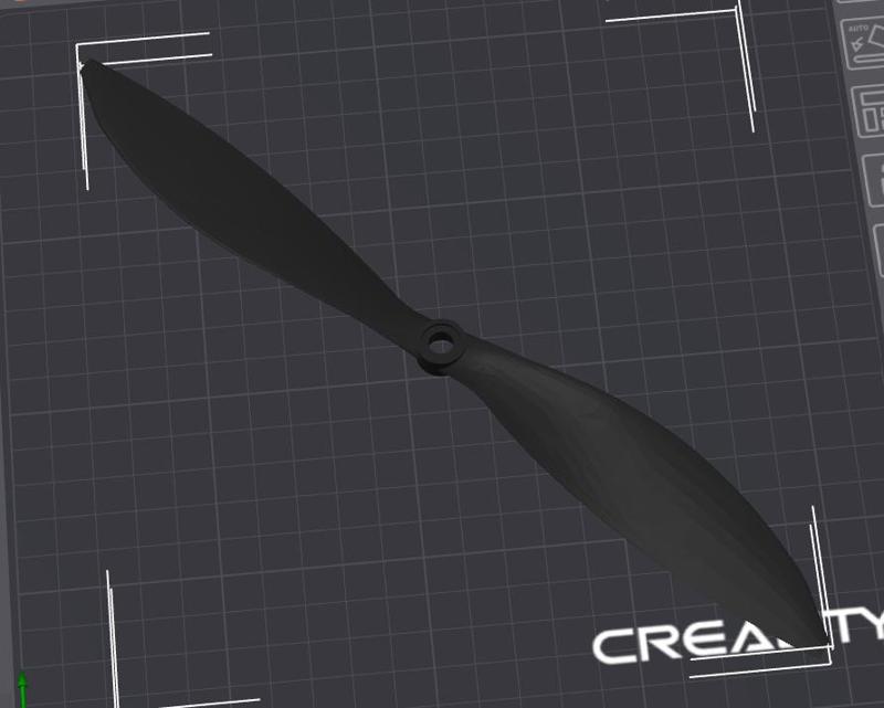 Basic 2 blade 10x4.7 propeller