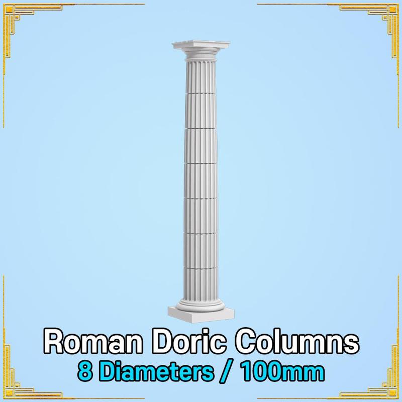 the Roman Doric Columns