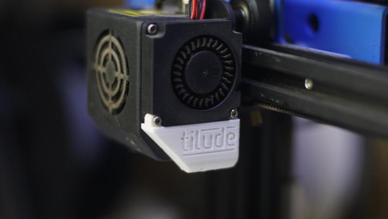 ANET ET5-X nozzle fan shroud