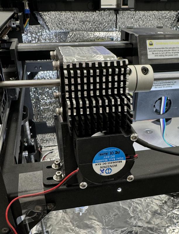 Cooling Fan Mount for Qidi X-CF Pro