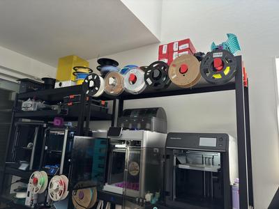 Lazy man's Whalen spool holder