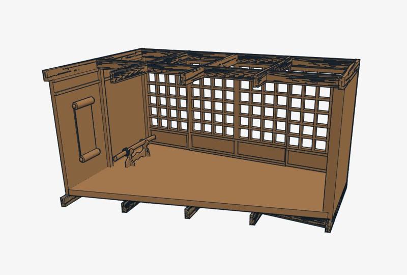 Dojo Diorama