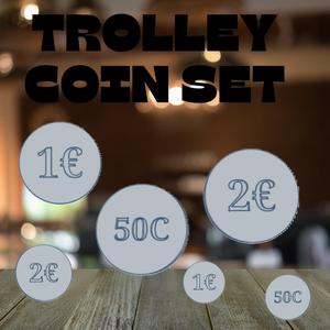 Trolley coin set