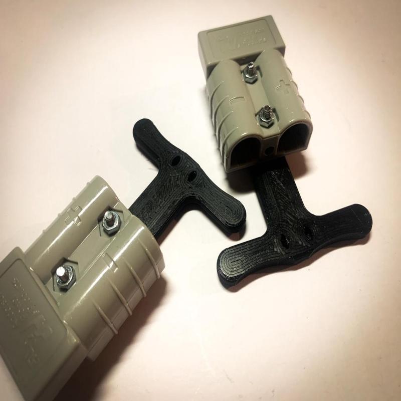 Anderson Powerpole SB50 - Handle with cable strain relief 