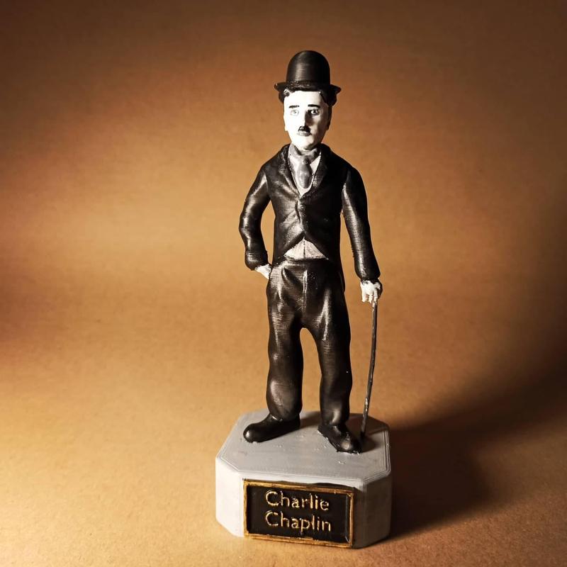 Charlie Chaplin Miniature Figurine
