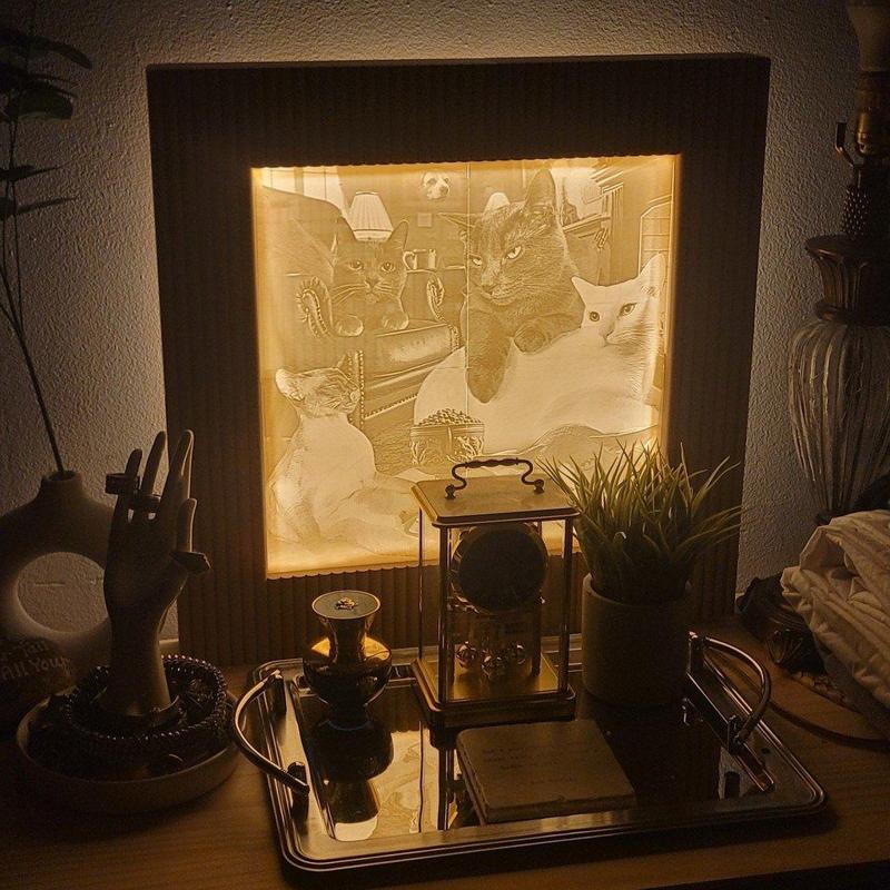 Wood Dowel Style Picture Frame