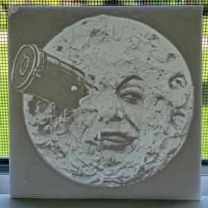 Moon Face Lithophane