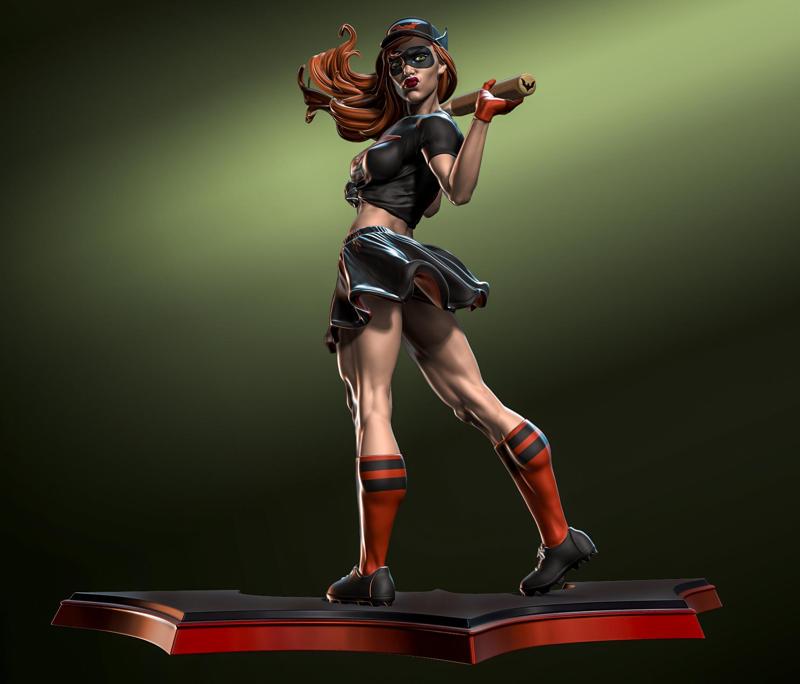 Batwoman Bombshells 3D print model