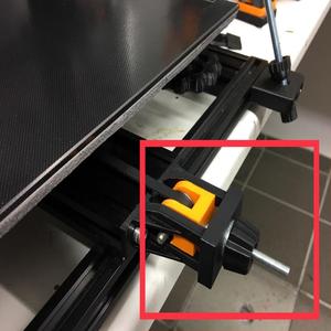 JGAurora A5X x & y axis belt tensioner system