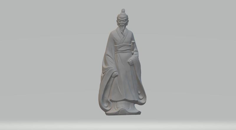 Qu Yuan 3D Model 3D print model