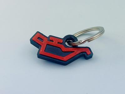 Oil Leak Light KeyChain