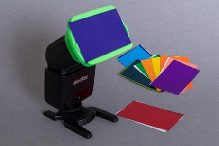 Godox TT350 Farbfolien/Filter Adapter