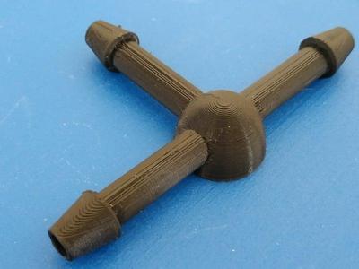 T-Shaped Fitting for 6mm inner tubes