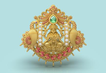 Temple Pendant - 0110