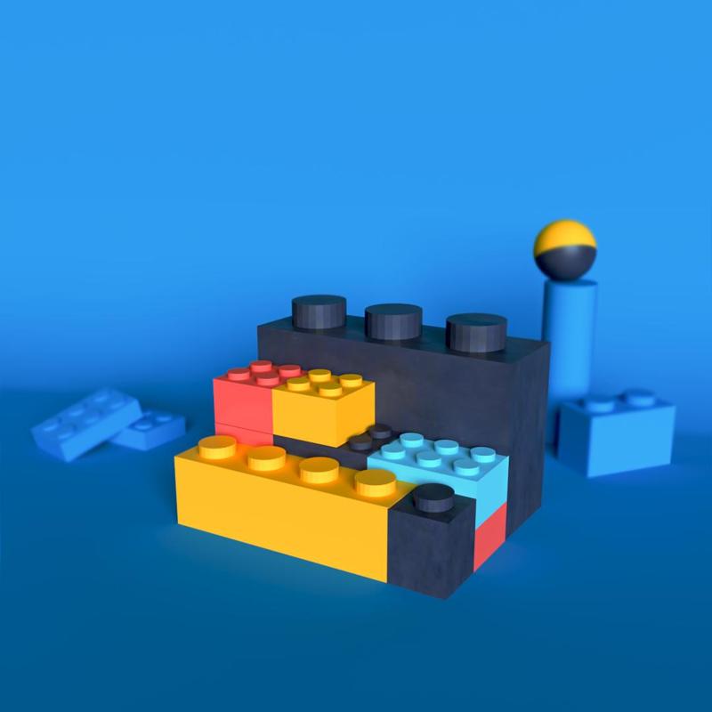 3D modeling | LEGO Brick