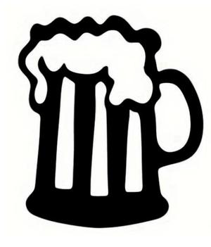 Beer Cup Sign