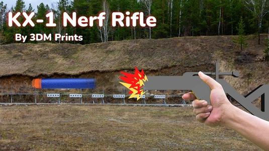 KX1 Nerf Blaster