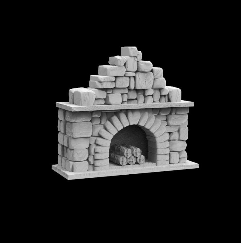 Fireplace :: Decoration A1310