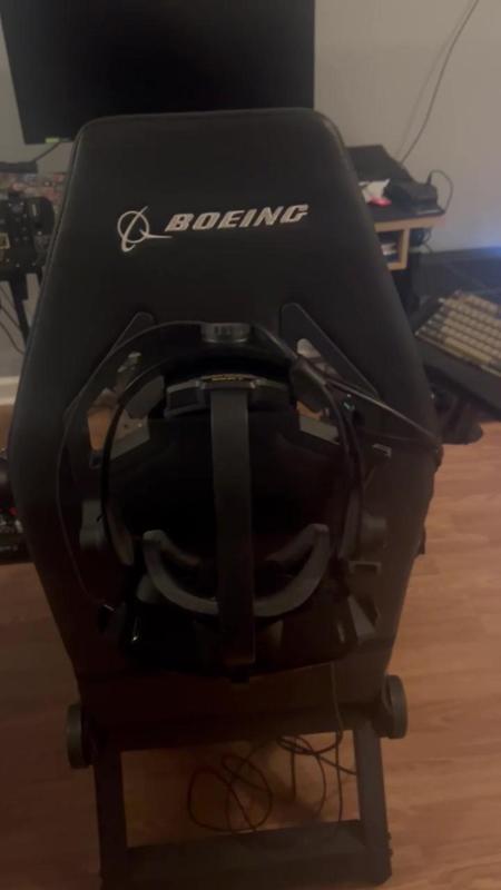 VR Headset Hanging Mount for Next Level Racing Chair Cockpit