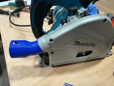 Makita SP6000J to Bosch GAS Adapter