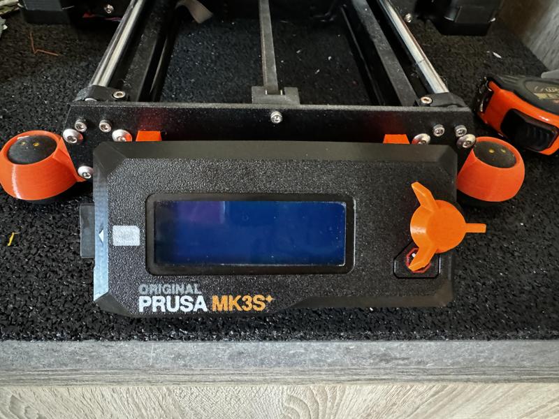 Facade Ecran Prusa MK3s+ LCD (MMU)