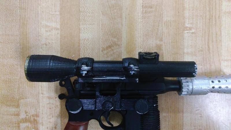 Han Solo Inspired Blaster Scope
