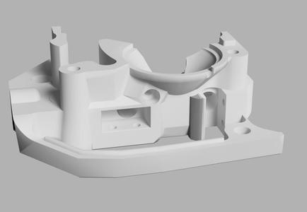 Filametrix Body (CW2) for SB2209/SB2240 with Dual Filament Sensors and ECAS - Lower Switch FIX