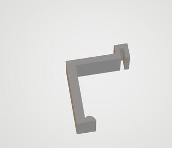 Trash bin clip 240 liters