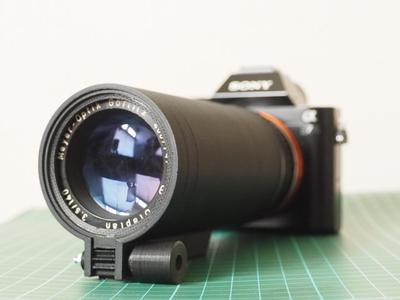 3D Printed Photography Lens Mechanism for Projector Lens