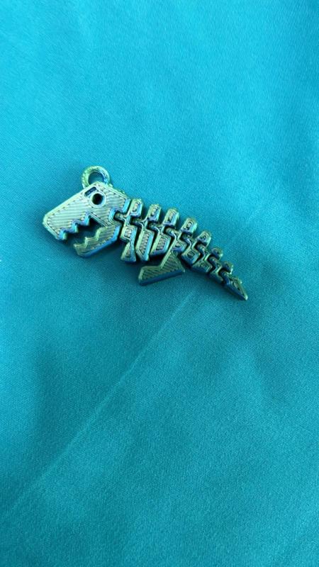 Flexi-rex with keychain