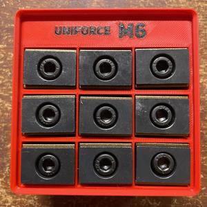Gridfinity Uniforce M6 / M8 Holder