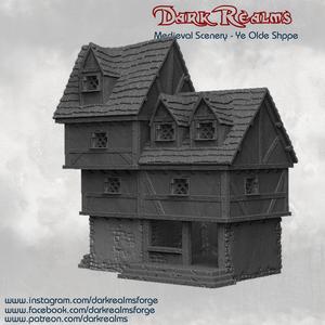 Dark Realms Medieval Scenery - Ye Olde Shoppe