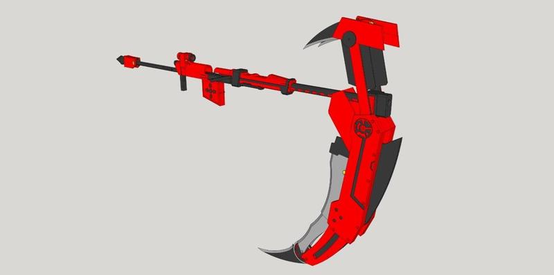 RWBY Crescent Rose Transforming/Transformable