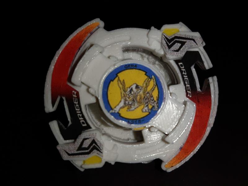 Driger Slash (Complete Beyblade)