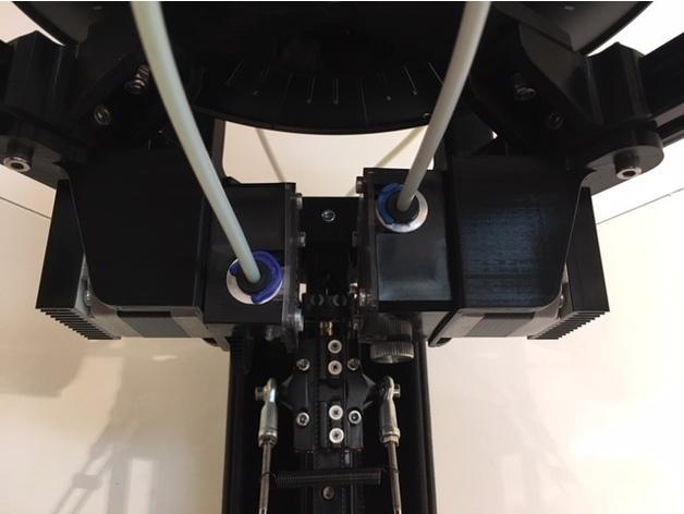 Dual Extruder Delta Printer