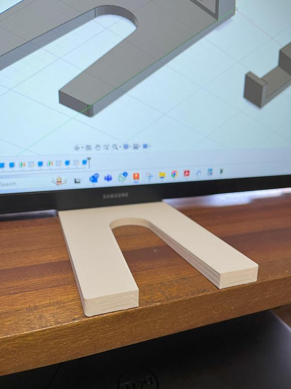 Low Profile Stand for Samsung S27C31 27" Monitor