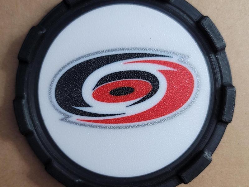 COASTER MASTER INSERT - CAROLINA HURRICANES  FIXED