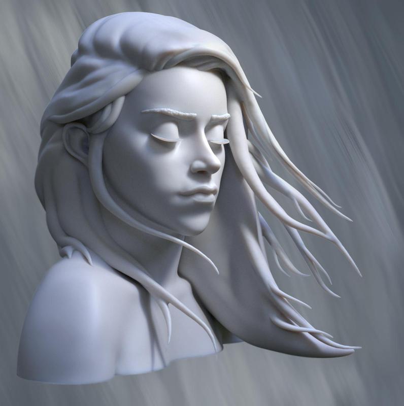 Autumn Girl - Collectible Bust