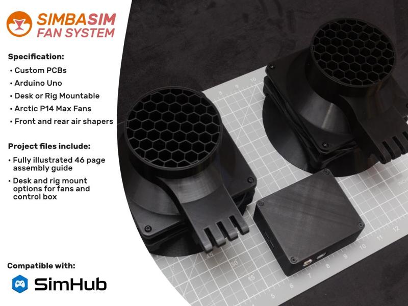 SimbaSim Wind Sim Fan System