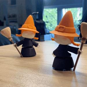 3D Printable Witch