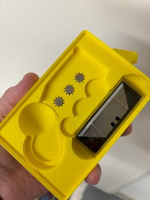 Gridfinity Karambit Utility Knife storage