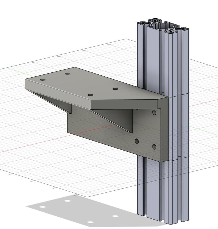 Shifter bracket for 4080 simracing rig